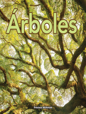 cover image of Árboles: Trees